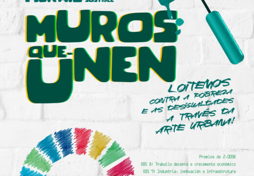 O concurso ‘Muros que unen’ volverá premiar os mellores murais sobre desenvolvemento sostible