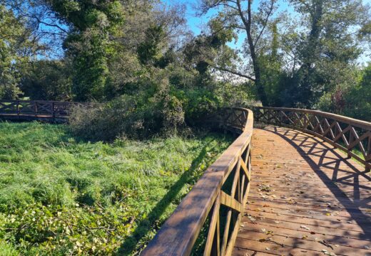 Pechado o Paseo Fluvial do Río Vilán pola caída dunha arbore