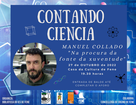 Adiada a conferencia do ciclo Contando Ciencia desta semana