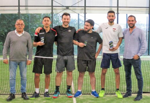 Adrián Varela e Marcos Mosquera, vencedores do VI Torneo de Pádel de Carral