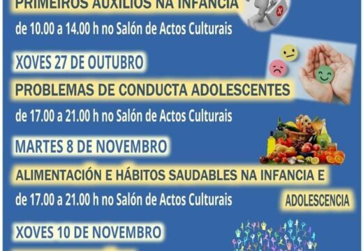 Laxe acolle varios obradoiros orientados a educar á veciñanza en temas de saúde