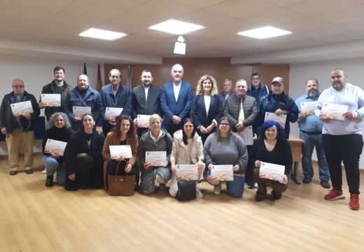 Entregados no Concello os vales do sorteo realizado entre as persoas participantes no estudo do programa Narón Gastronómico