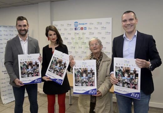 Política Social e Xuventude participa na presentación do calendario solidario en lingua de signos de FAXPG