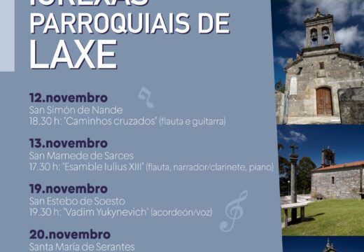 O Concello proxecta unhas xornadas de turismo arquitectónico e cultural nas igrexas parroquiais