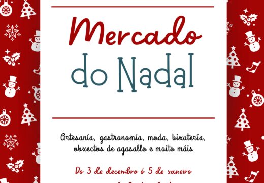 O mercado do Nadal pobrense inaugurarase no 3 de decembro