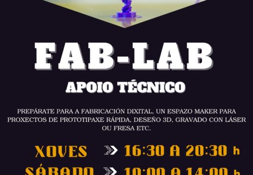 O Fab-Lab pobrense dinamizarase cun servizo de apoio técnico