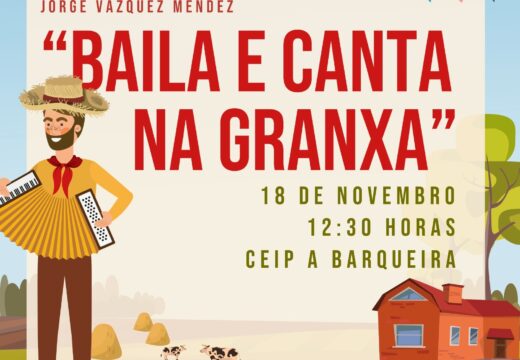 O Concello de Cerdido celebra este venres a actividade infantil “Baila e canta na granxa” no CEIP A Barqueira