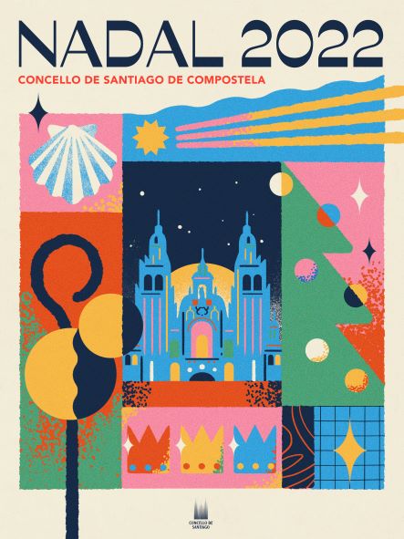 Compostela dá a benvida ao Nadal este venres co tradicional acendido das luces e un variado programa de actividades