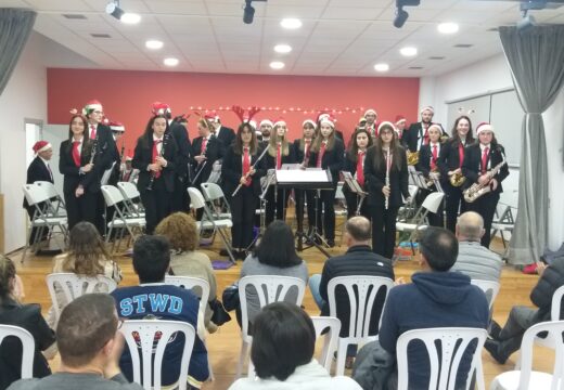 A Banda de Música Isabel II de Touro, protagonista do Concerto de Nadal