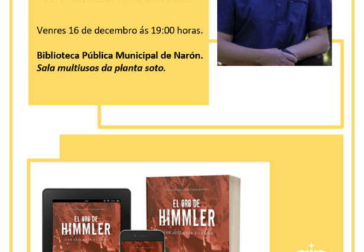 A Biblioteca acollerá esta semana a presentación do libro “El oro de Himmler” e a actividade “O Apalpador e o Nadal”