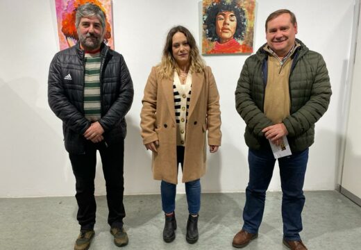 Inauguración da exposición “Expresións”, de Rebeca Alonso (Casa da Cultura de Fene)