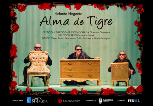 O Concello programa esta semana tres pases da obra “Alma de Tigre” de Elefante Elegante