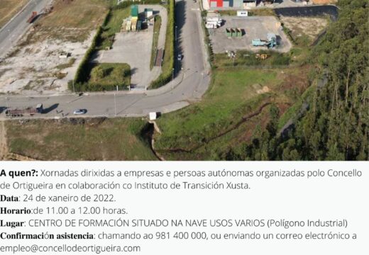 Ortigueira organiza unha xornada dedicada a autónomos e empresas para informar sobre as axudas do Instituto de Transición Xusta para emprendedores