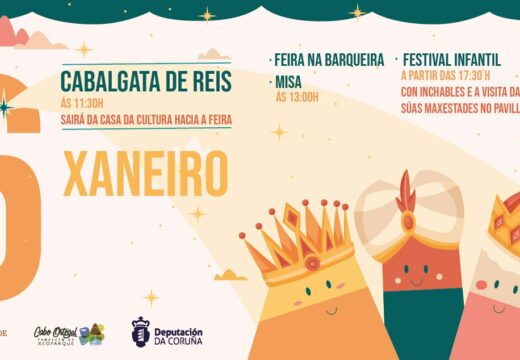 Cerdido celebra a súa Cabalgata de Reis este venres, 6 de xaneiro