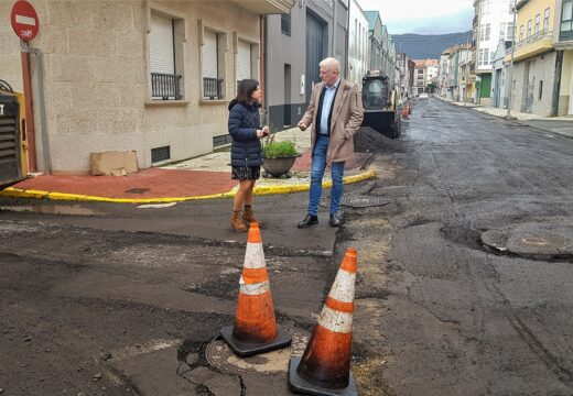 En marcha as obras de mellora da rúa Venecia