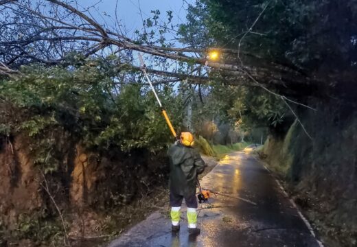 Miño agradece o traballo dos operarios municipais e de Protección Civil ante as últimas incidencias meteorolóxicas