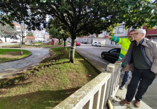 O Concello de Carballo estende a outros oito espazos axardinados o plan integral de mellora das zonas verdes