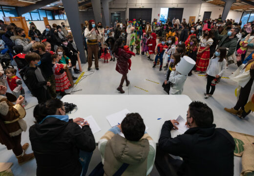 Moeche celebra este martes pola tarde a súa festa de Entroido