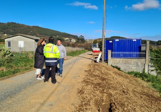 O Concello executa obras de ampliación da rede de saneamento e melloras na pista polideportiva de San Mateo orzamentadas en conxunto nuns 205.000 euros