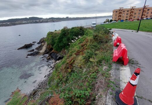 O concello de Oleiros desenténdese do problema do desprendemento de rocas no Xunqueiro