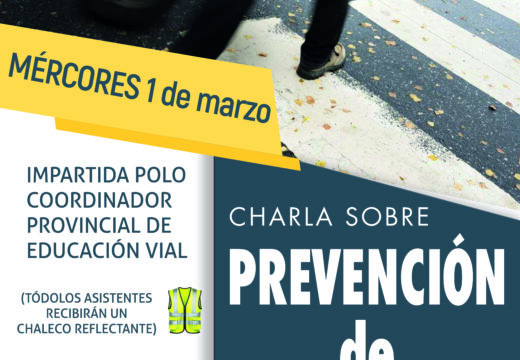 A Dirección General de Tráfico impartirá na Laracha unha charla sobre prevención de atropelos