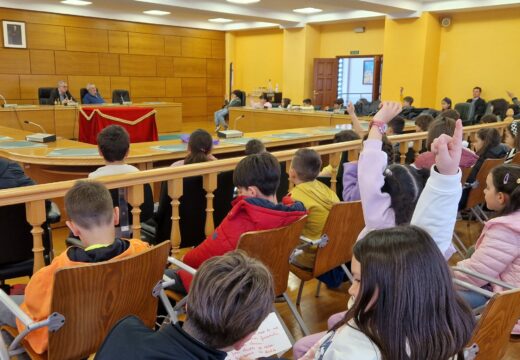 Visita de alumnado do CEIP Bergantiños