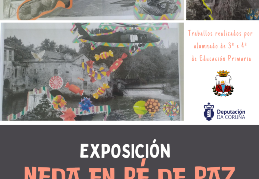 O CEIP San Isidro inaugura este martes ás 10:30 horas a expo “Neda en pé de Paz”