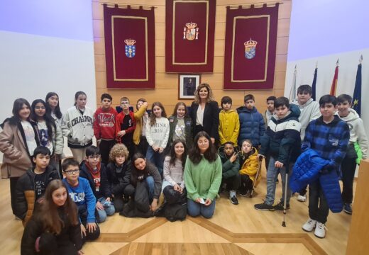 As visitas de escolares ao Concello programadas para este curso remataron hoxe con alumnado do CPR Ayala