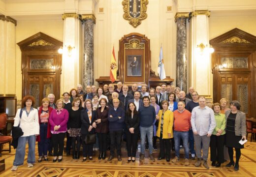 Inés Rey agradece aos 46 traballadores e traballadoras do Concello que se xubilaron o ano pasado a súa vocación de servizo á cidade