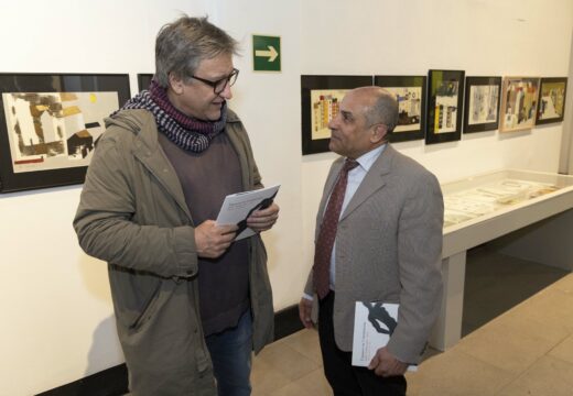 Unha exposición en Durán Loriga repasa a traxectoria artística do ilustrador Javier Zabala