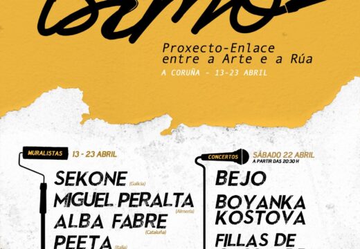 O Concello organiza o festival Istmo, un evento de arte urbana con muralistas de todo o mundo e concertos de balde en Santa Margarida