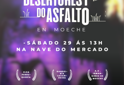 O programa “Desertores do Asfalto” mostra este sábado na Nave do Mercado o documental gravado en Moeche