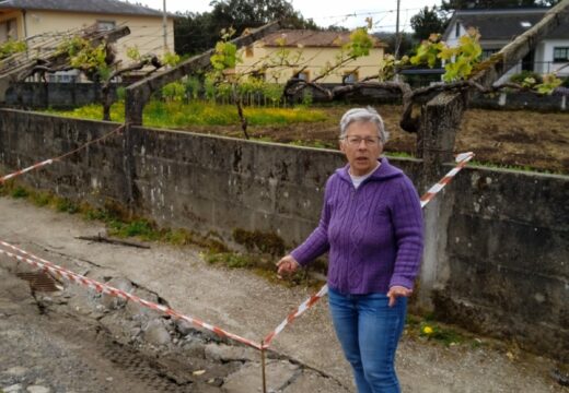 O BNG pide o arranxo inmediato dunha estrada nos Muíños