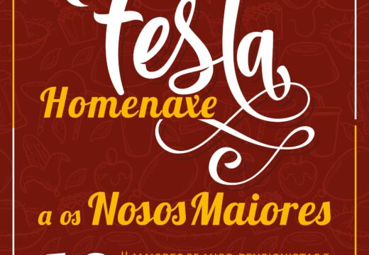 A Festa-Homenaxe aos nosos maiores celebrarase o sábado 13 de amio