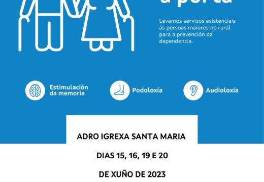 Novas datas para a visita a Neda da unidade móbil do programa asistencial “Coidados porta a porta”