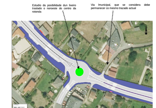 O Concello presenta as súas alegacións para mellorar o proxecto do Goberno para Cortiñán