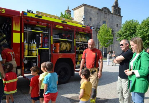 Máis de 250 cativos e cativas participan en tres simulacros de evacuación nas escolas infantís de Santiago