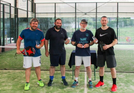 Julio Fernández e Hugo Campos convértense nos gañadores da 2ª Liga de Pádel de Carral