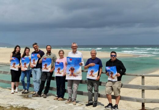 Presentación do programa do 2023, na ponte de Baldaio