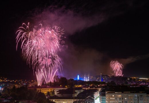 Os Fogos do Apóstolo iluminarán o ceo compostelán as noites do 24 e o 31