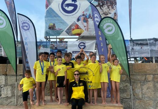 O Club Acuático Laracha -Sal Vencedor do Campionato Galego Infantil-Cadete e Subcampión no Campionato Galego Alevín