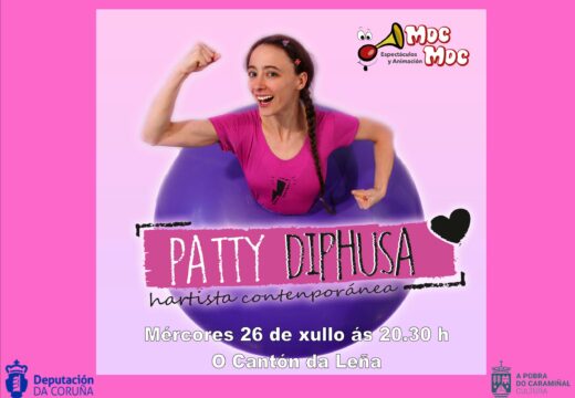 A actuación de Patty Diphusa marca o ecuador do Verán Cultural da Pobra