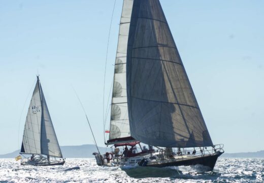 Os 30 barcos do III Roteiro Rías Baixas Isonor chegan mañá venres pola tarde a Portosín