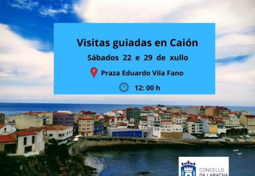 O concello oferta visitas guiadas pola vila de Caión