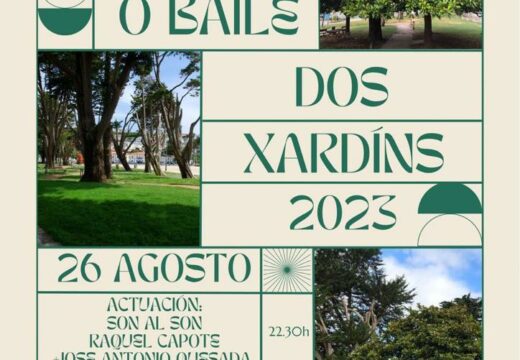 Ortigueira despide agosto co ‘Baile dous Xardíns’, unha noite de baile e convivencia ao aire libre