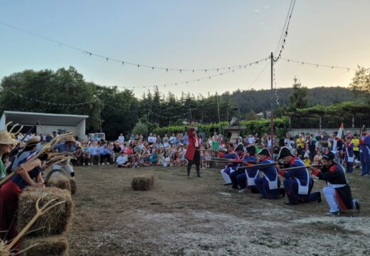 Gran asistencia na recreación da histórica Batalla de Ponte Ledesma