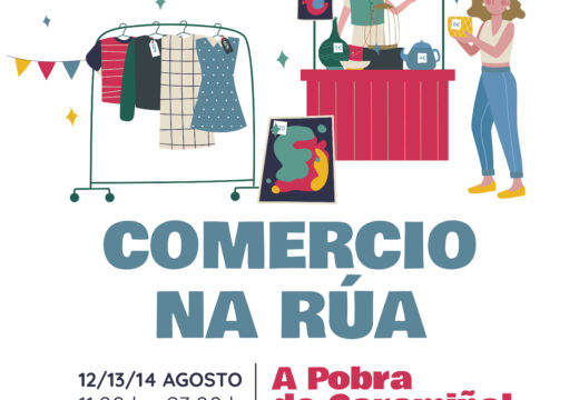 Comercios da Pobra sacan á rúa os seus produtos e servizos do día 12 ao 14 de agosto