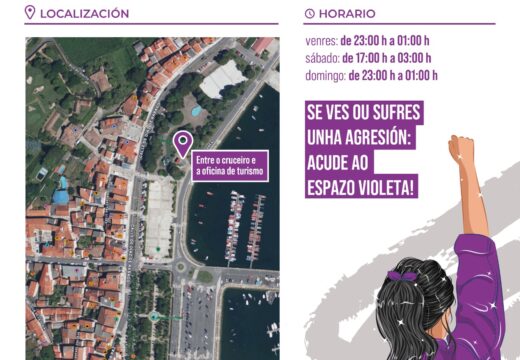 O Concello da Pobra habilita un Espazo Violeta durante os festexos do Carme dos Pincheiros