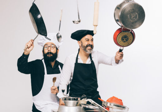 O Mercado de Moeche encherase de Saaabor! este sábado co humor culinario de Fran Rei e Félix Rodríguez