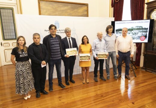 Inés Rey: “O Calendario Histórico da Coruña  axúdanos a poñer en perspectiva os avances experimentados no último século na nosa cidade”